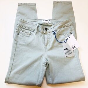 🔥 Paige Verdugo crop skinny ankle jeans NWT sz25